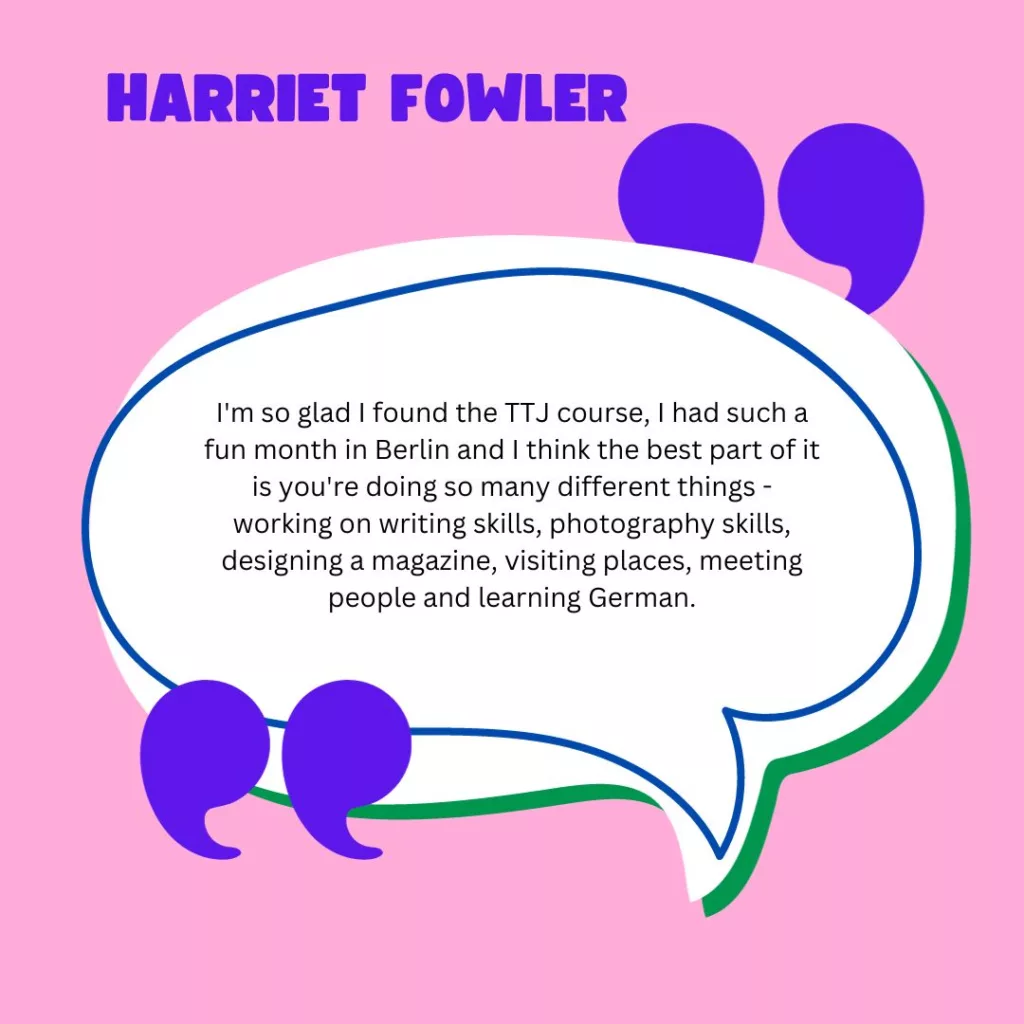 Testimonial from Harriet Fowler