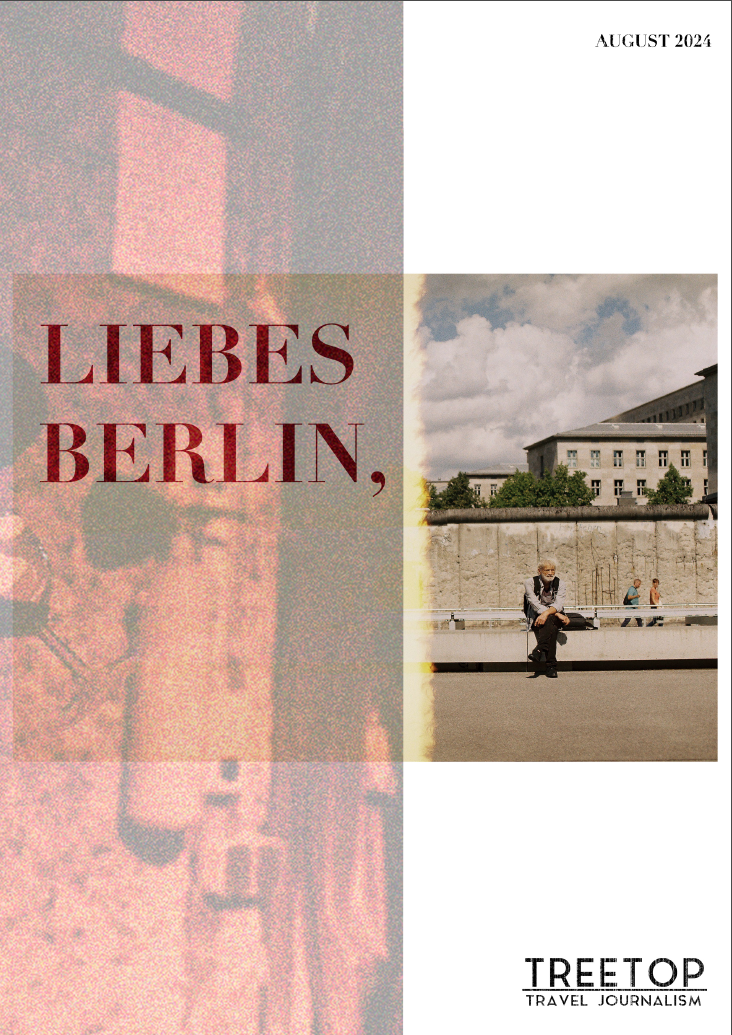 The front cover of our August 2024 magazine Liebes Berlin