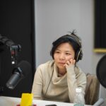 Zhou Sifan is our videography mentor and here she is making a podcast