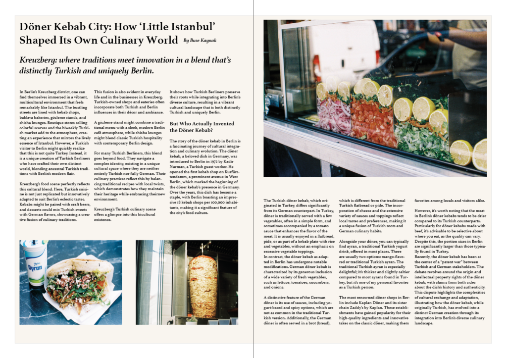 Buse's article about Little Istanbul in Berlin