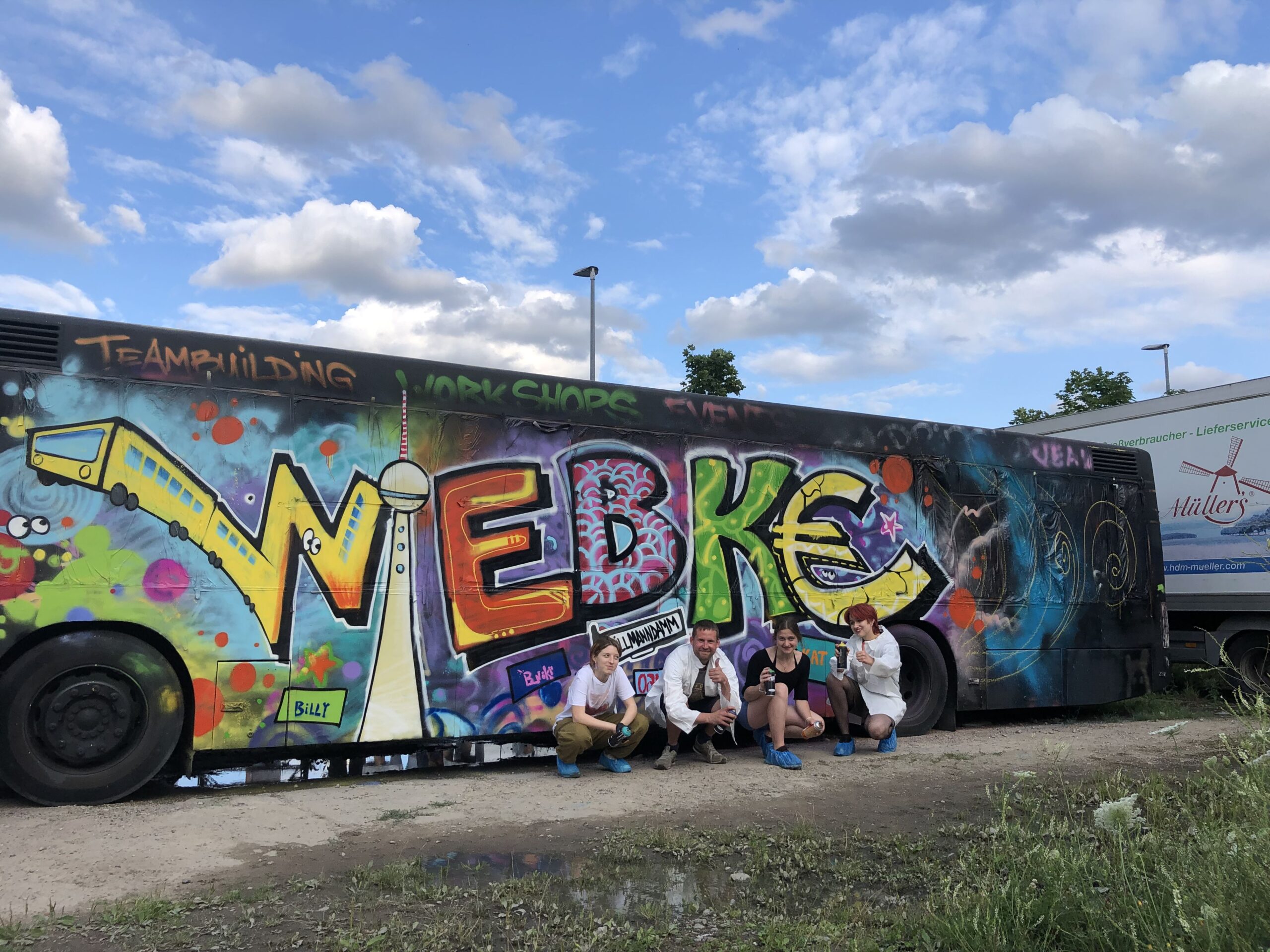 Street art workshop in July 2024