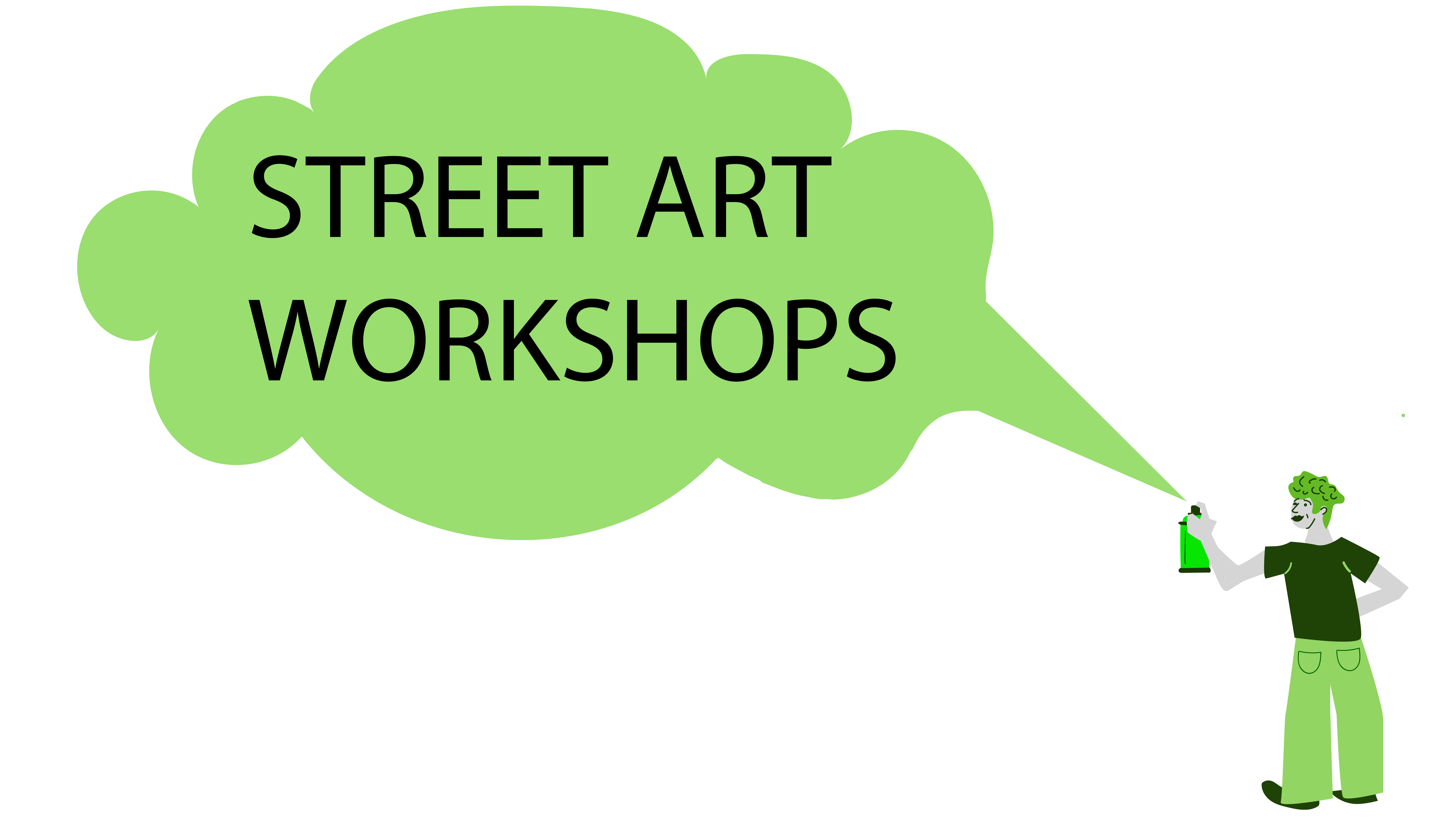 Our street art workshops in Berlin