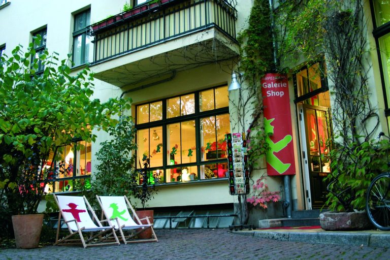 The original ampelmann shop in Berlin Hackesche Hofe